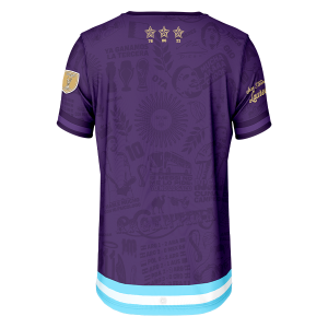 Camiseta Argentina Violeta Homenaje Mundial ’22